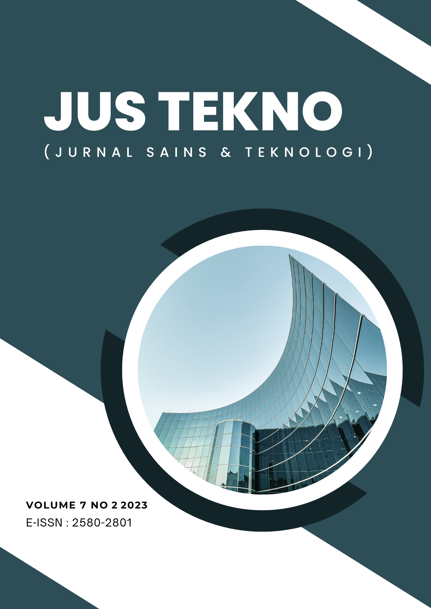 					View Vol. 7 No. 2 (2023): JUS TEKNO (Jurnal Sains dan Teknologi)
				